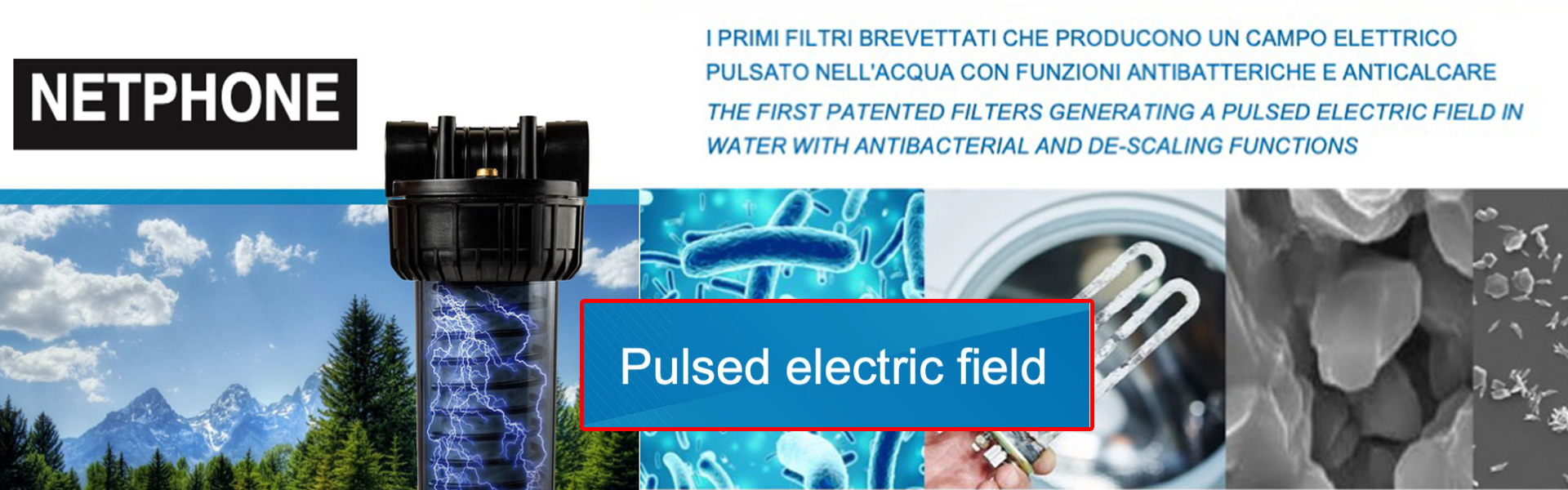 Pulsed eletric field - purificatori acqua